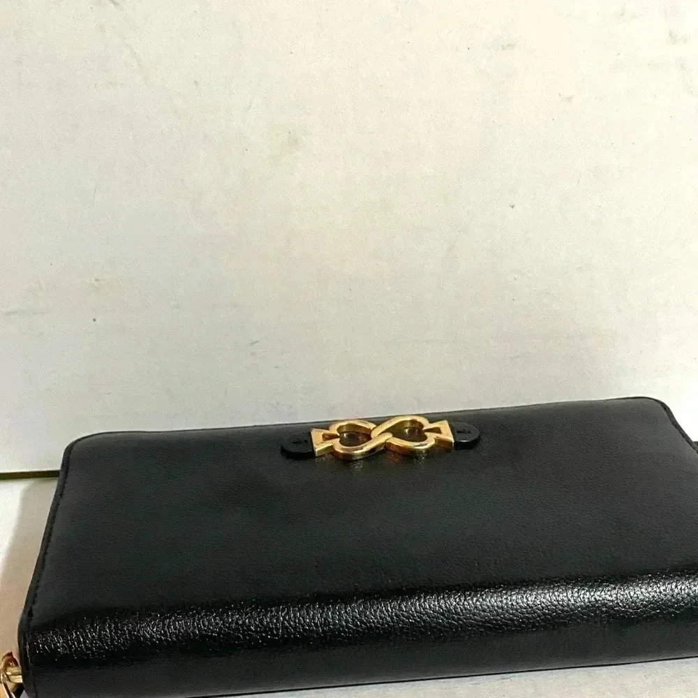 Kate spade black leather wallet
